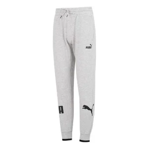 PUMA Power Sweatpants 'Light Grey' 676669-04