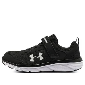 (PS) Under Armour Assert 9 AC Running Shoes 'Black White' 3025809-001