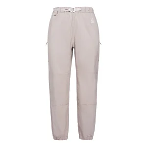Men's Nike x ACG Solid Color Belt Breathable Casual Long Pants/Trousers Yellow CV0661-245