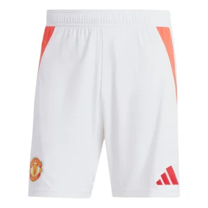 adidas Manchester United 24/25 Home Soccer Shorts Asia Sizing 'Mufc Red' IU1388