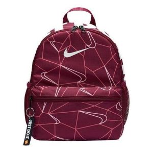 (PS) Nike Brasilia JDI Mini Printed Backpack 'Red White' DB3248-617
