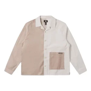 Converse Corduroy Woven Shirt Asia Sizing 'Wonder Stone' 10025285-A02