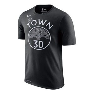 Nike DRI-FIT NBA Golden State Warriors Curry 30 Short Sleeve Black BV8762-018
