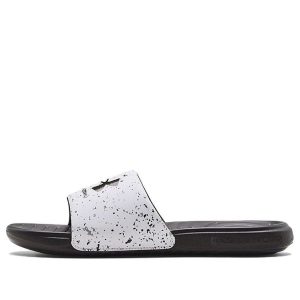 Under Armour Ansa Graphic Slide 'White Jet Grey Speckled' 3024434-106