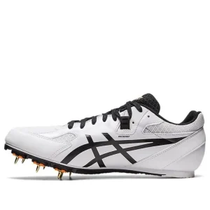 ASICS Effort 13 Track and Field Spike Shoes 'White Black' 1093A167-100