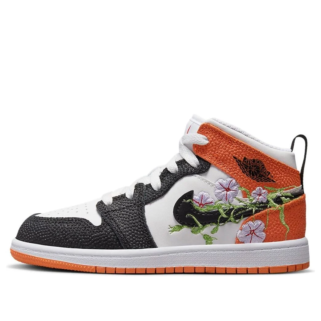 (PS) Air Jordan 1 Mid 'Floral' DQ8393-100