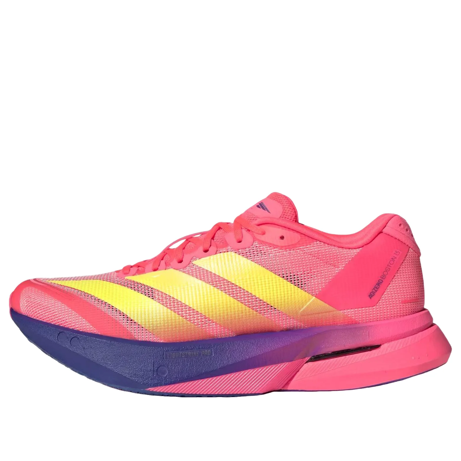 (WMNS) adidas Adizero Boston 13 'Solar Turbo Frozen Lemon Indigo' HP4284