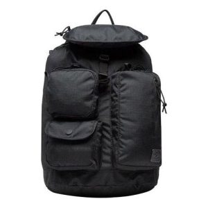 Converse Ripstop Rucksack Backpack 'Black' 10023809-A01