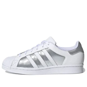 (WMNS) adidas Superstar 'White Silver Metallic' FX6048