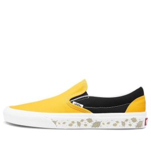 Vans Slip-On Black Yellow Unisex 'Black Yellow' VN0A4BV3068