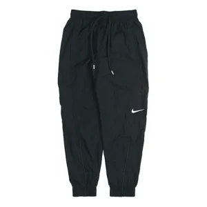 Nike Zipper Quick-Drying Sweatpants Men Black CN5305-010