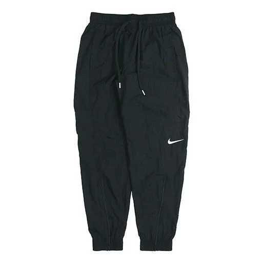 Nike Zipper Quick-Drying Sweatpants Men Black CN5305-010