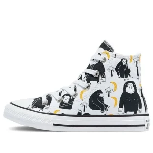(GS) Converse Chuck Taylor All Star High Top 'Black White' 671127C