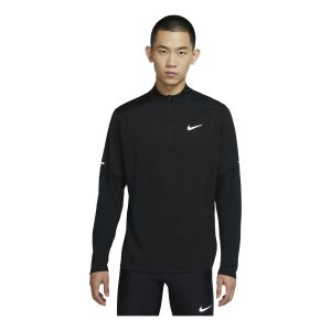Nike Nk Df Elmnt Top Hz Casual Breathable Sports Long Sleeves Black DD4757-010