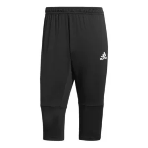 adidas Soccer Training Running Sport Trousers Men's Black CF4384