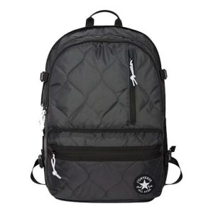 Converse Quilted Straight Edge Backpack 'Black' 10022399021