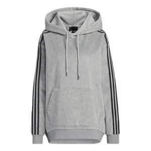 adidas originals x IVY PARK Crossover Side Stripe Loose Pullover Gray HG2520
