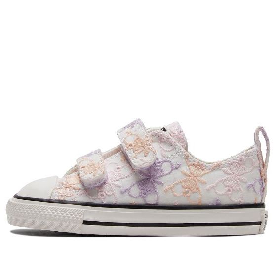 (TD) Converse Chuck Taylor All Star Easy-On Low TD 'Butterfly Embroidery - Pale Amethyst' A01618C