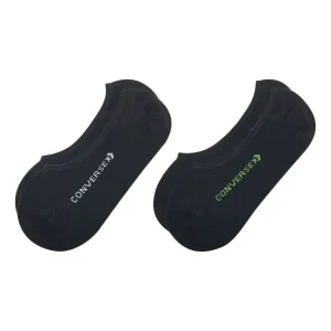 Converse Twin Pack Low Cut Socks 'Black' 10022795-A02