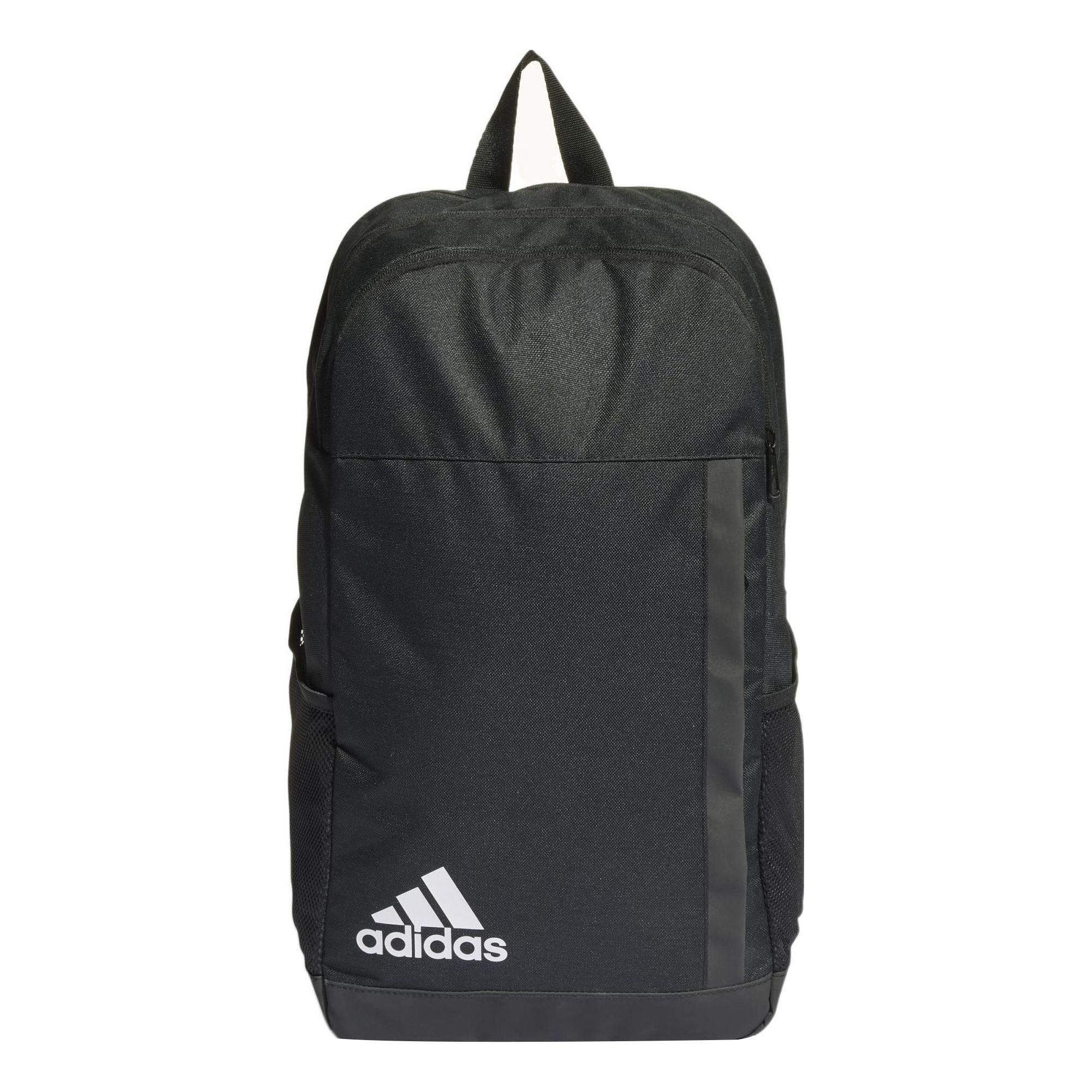 adidas Large Capacity logo Sports backpack Unisex Pure Black HG0356