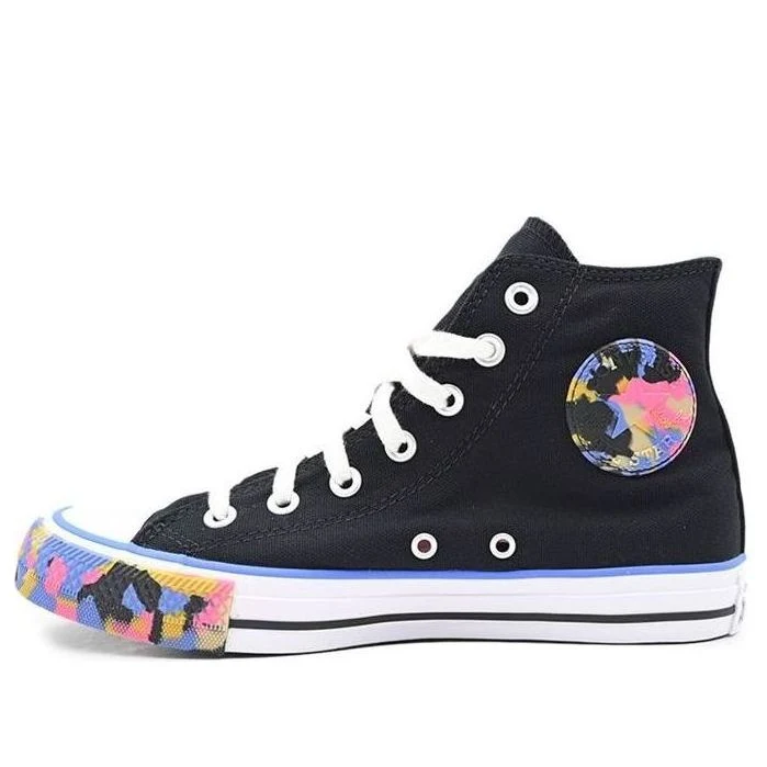 (WMNS) Converse Chuck Taylor All Star 'Black Multicolor' 570291C