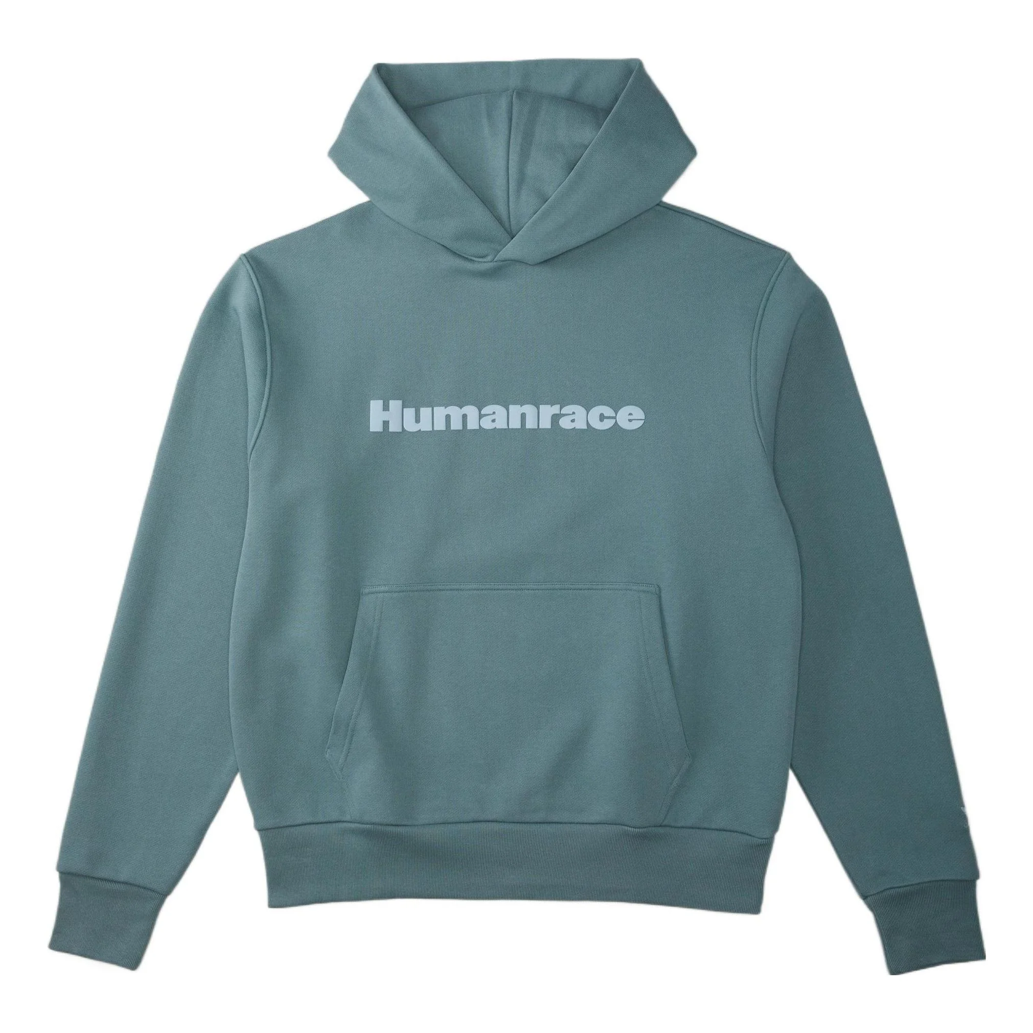 adidas x Pharrell Humanrace Logo Hoodie 'Blue Grey' HI2959