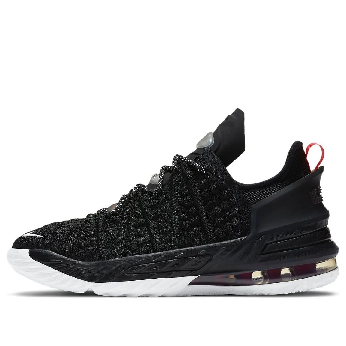 (GS) Nike LeBron 18 'Black University Red' CW2760-001