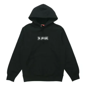Supreme FW19 Week 16 Bandana Box Logo Fleece Hoodie 'Black' SUP-FW19-10825