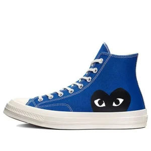 Converse x COMME des GARCONS PLAY Chuck 70 Hi 'Blue Quartz' 171846C