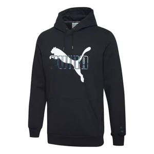 PUMA Large logo Black 597873-51