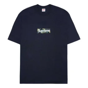 Supreme FW23 Box Logo T-Shirt 'Navy' 168421