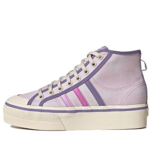 (WMNS) adidas Nizza Platform Mid Shoes 'Almost Pink Pulse Lilac' GX4608