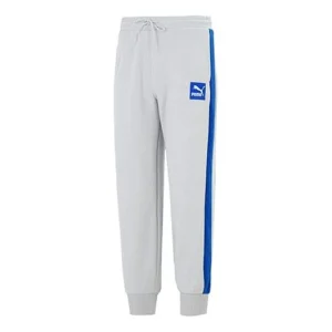 PUMA EMB Blocking Pants 'Grey' 536776-07
