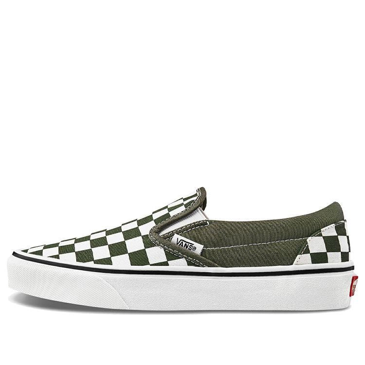 Vans Classic Slip-On 'Checkerboard - Grape Leaf' VN0A4U381GA