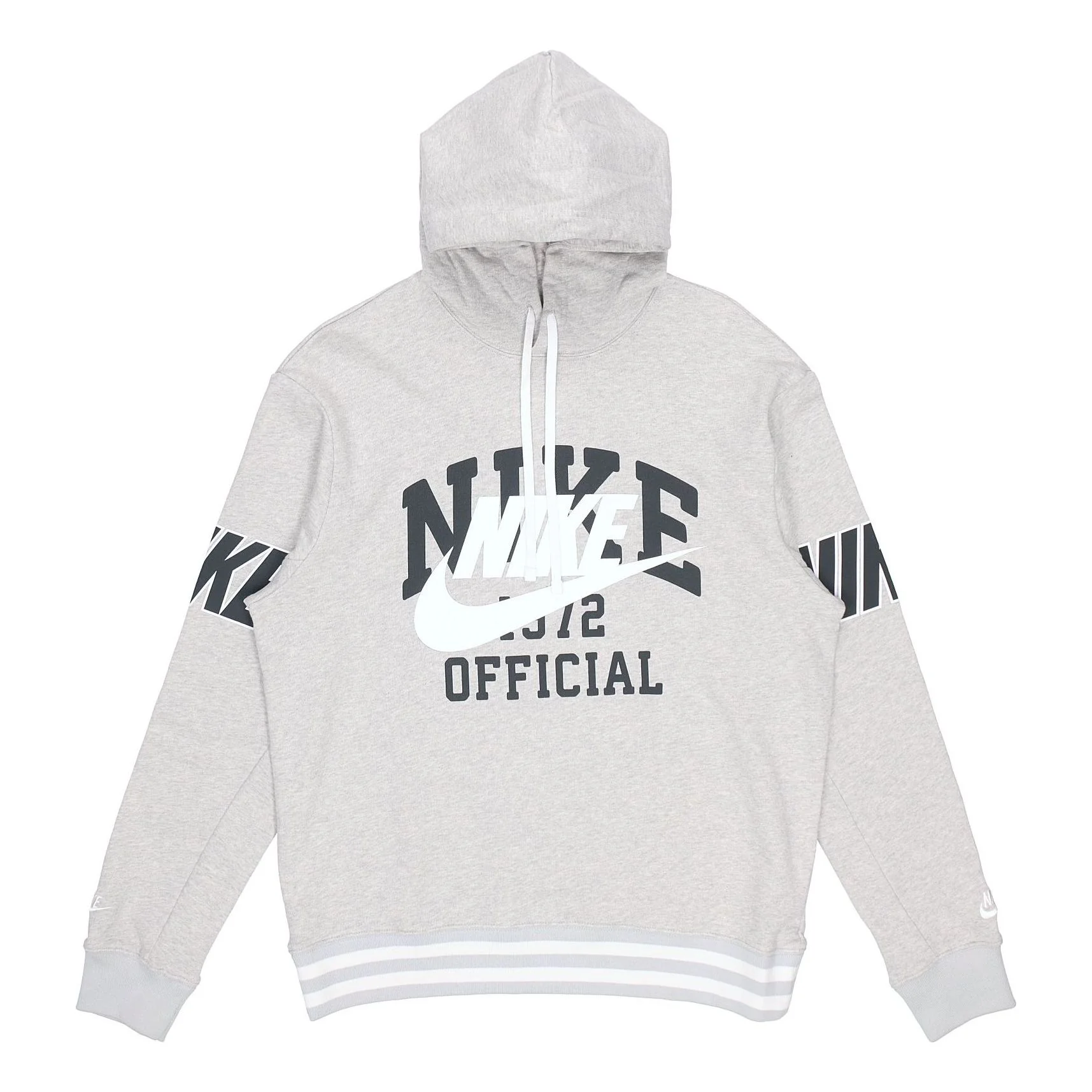 Men's Nike Large Logo Printing Loose Gray DD6169-050