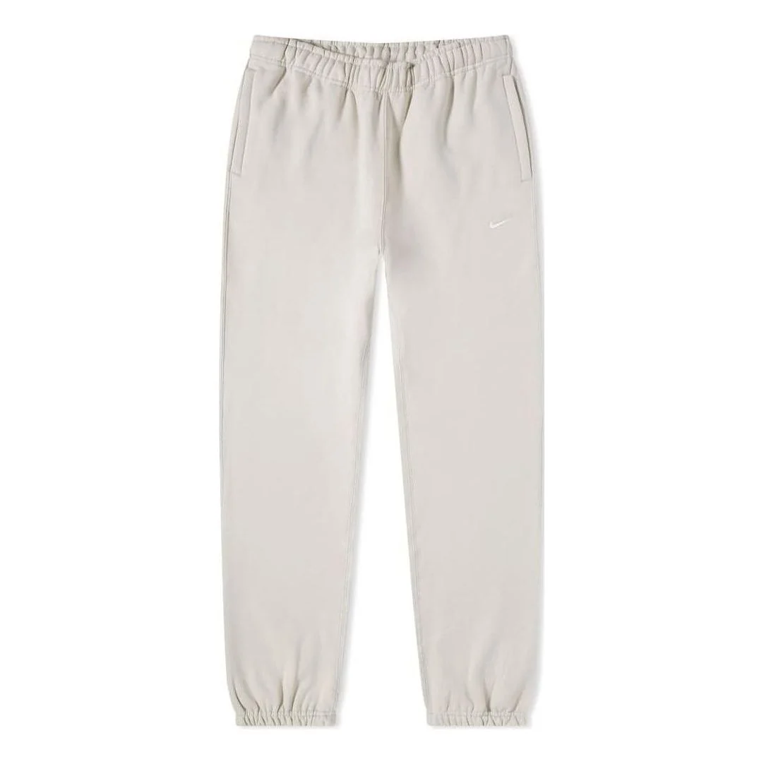 (WMNS) Nike Solo Swoosh Sweatpants 'Light Bone White' CW5565-072