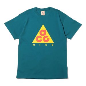 Nike x ACG Series Classic Logo Printing Casual Short Sleeve Blue CV1533-381