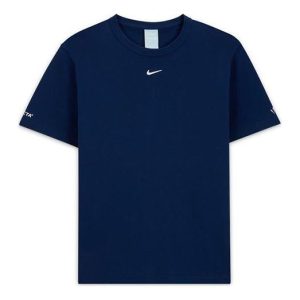 Nike x NOCTA Drake Cardinal Stock Logo T-Shirt 'Blue' DJ5952-492