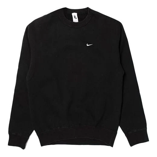 Nike Lab Nrg Fleece Crew Round Neck Pullover Black DA2252-010