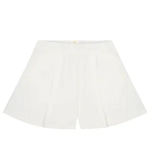 (WMNS) New Balance Woven Skorts Asia Sizing 'Ivory' NVE24232-IV