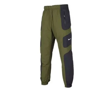 Nike Sportswear Woven Sports Pants Asia Sizing 'Green' BV5216-010
