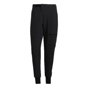 Men's adidas Logo Casual Breathable Sports Pants/Trousers/Joggers Black H13843