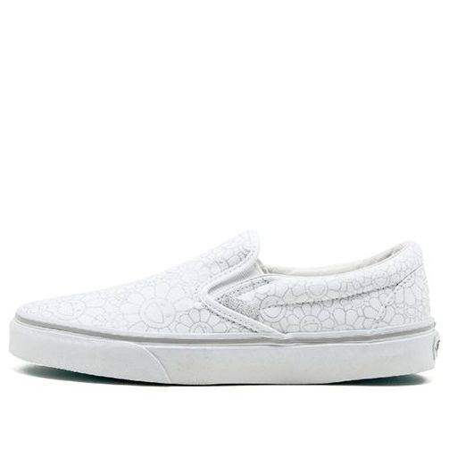 Vans Takashi Murakami Classic Slip-On LX 'Silver Flower' VN-0ZSIGQE