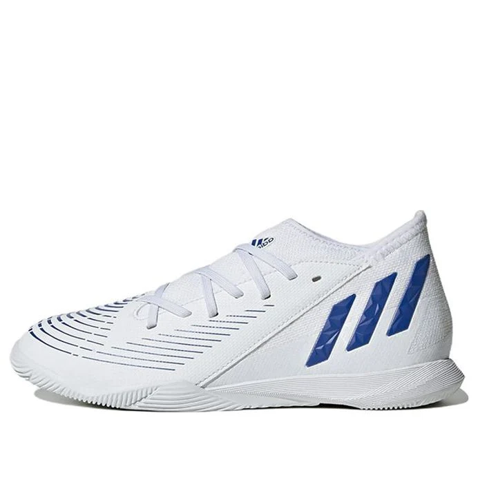 (GS) adidas Predator Edge.3 IN 'White Hi-Res Blue' GX2647