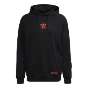 Men's adidas originals Printing logo Black H65536