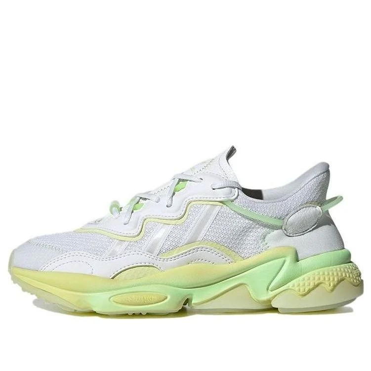 (WMNS) adidas Ozweego 'White Yellow Tint' GX2726