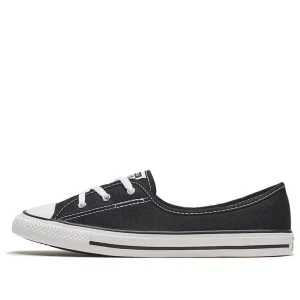 (WMNS) Converse Chuck Taylor All Star Ballet Lace 'Black' 566775C
