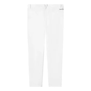 FILA Logo Straight-leg Causual Pant Male White A11M135810F-WT