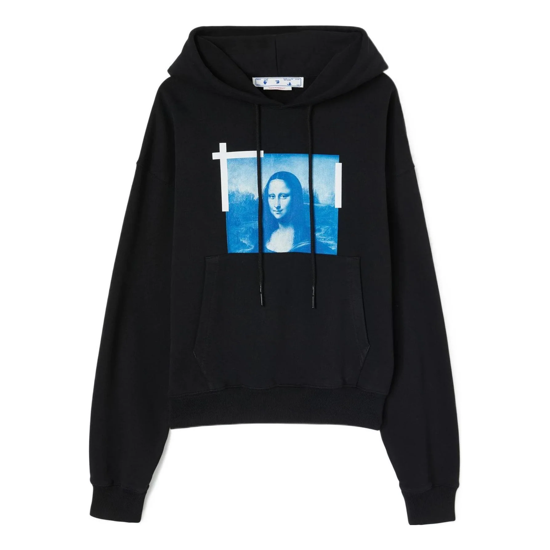 Men's Off-White SS22 Mona Lisa Painting Black OMBB037C99FLE0051045