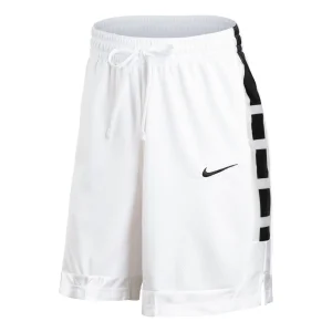Men's Nike Side Contrasting Colors Basketball Sports Shorts White DN4003-100